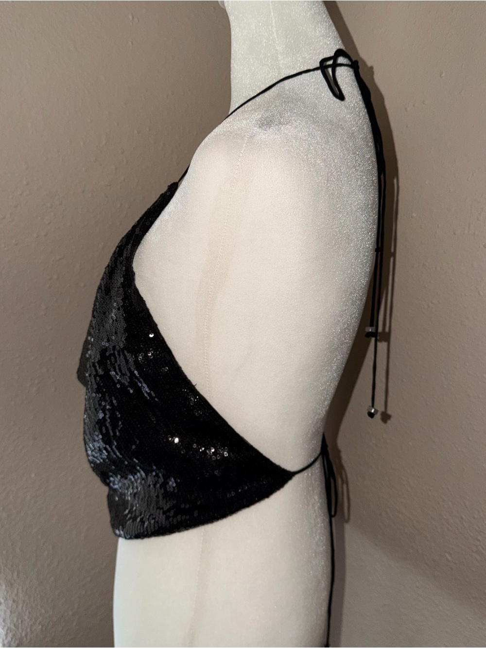 INDAH Sequin Halter Top - Picture 3 of 9